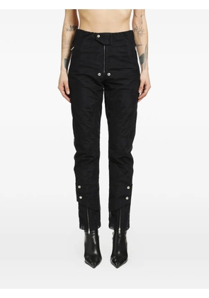 Rick Owens zip trousers - Black