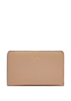Lancel rectangular zip wallet - Neutrals