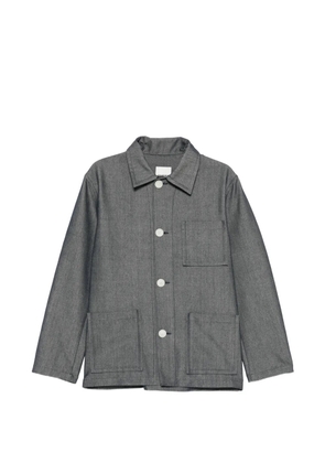SANDRO pocketed shirt jacket - Grey