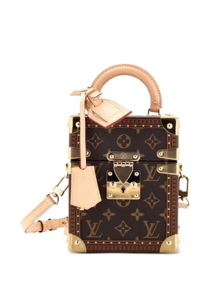 Louis Vuitton Pre-Owned Camera Box Trunk Bag Monogram Canvas satchel - Brown