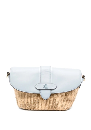 Lauren Ralph Lauren woven leather tote bag - Neutrals