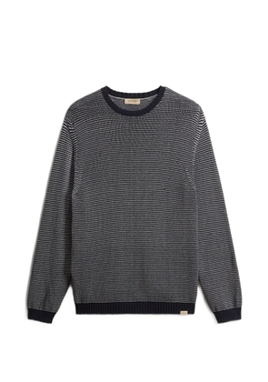 Woolrich striped crew-neck sweater - Blue