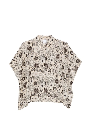 ASPESI floral-print shirt - Neutrals
