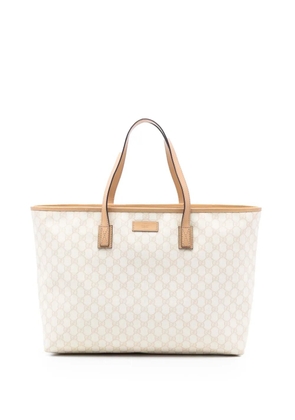 Gucci Pre-Owned 2016-2025 GG Supreme tote bag - White