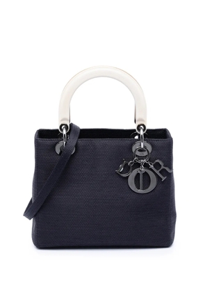 Christian Dior Pre-Owned 2000 Medium Nylon Lady Dior satchel - Blue