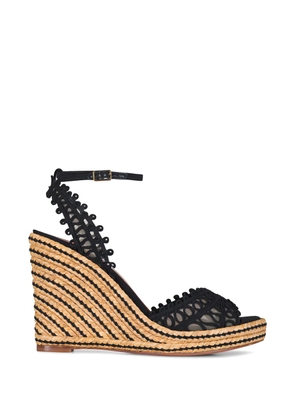 Aquazzura braided nappa espadrilles - Black