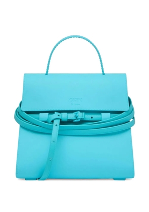 Moschino handle tote bag - Blue