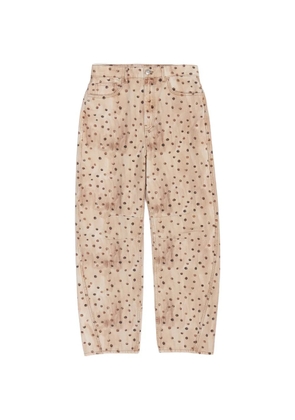 Bimba y Lola polka-dot-print trousers - Brown