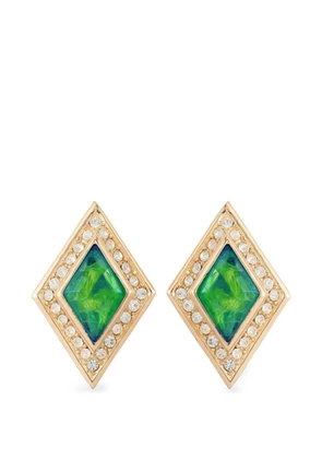 Christian Dior Pre-Owned 1980s clip-on earrings - Gold