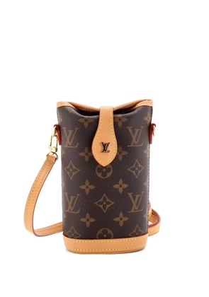 Louis Vuitton Pre-Owned Fold Me Pouch Monogram Canvas crossbody bag - Brown
