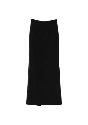 Kiki de Montparnasse tuxedo maxi skirt - Black