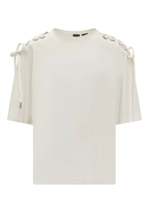 PINKO eyelet-detail T-Shirt - White