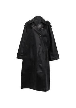 Christian Dior Pre-Owned double-breasted coat - Black