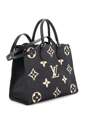 Louis Vuitton Pre-Owned OnTheGo Tote Bicolor Monogram Empreinte Giant MM shoulder bag - Black
