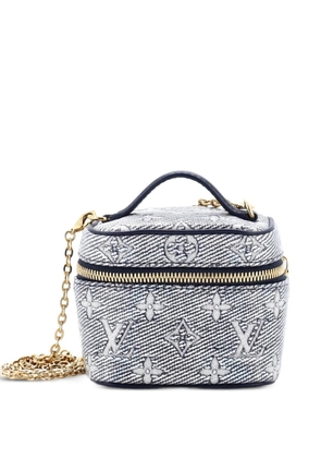 Louis Vuitton Pre-Owned Vanity Case Monoglam Jacquard Canvas Micro satchel - Blue