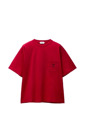 Versace embroidered cotton-jersey T-shirt