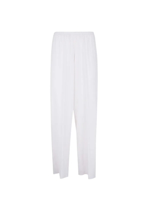 Rossopuro elasticated trousers - White