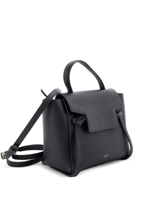 Celine Pre-Owned Belt Bag Textured Leather Nano shoulder bag - Black