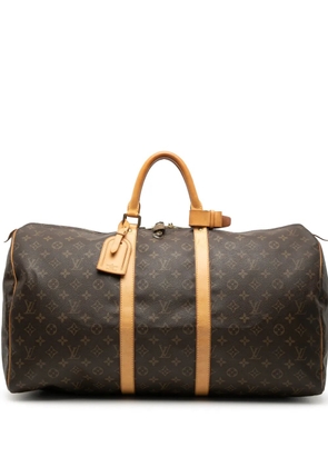 Louis Vuitton Pre-Owned 2003 Monogram Keepall 55 travel bag - Brown