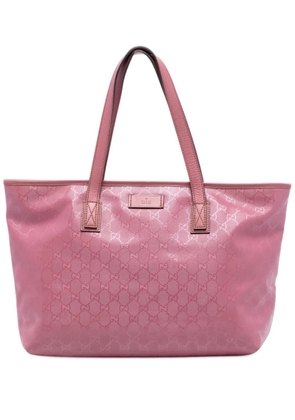 Gucci Pre-Owned 2000-2015 Medium GG Imprime tote bag - Pink