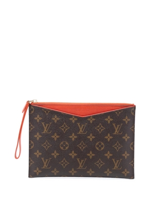 Louis Vuitton Pre-Owned 2014 Monogram Pochette Pallas clutch bag - Brown