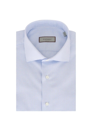 Canali long-sleeves shirt - Blue