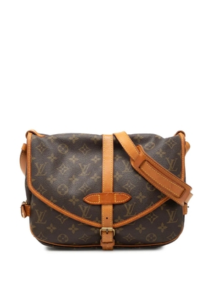 Louis Vuitton Pre-Owned 1993 Monogram Saumur 30 crossbody bag - Brown