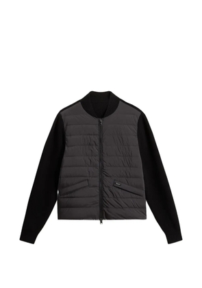 Woolrich Hybrid quilted bomber jacket - Black