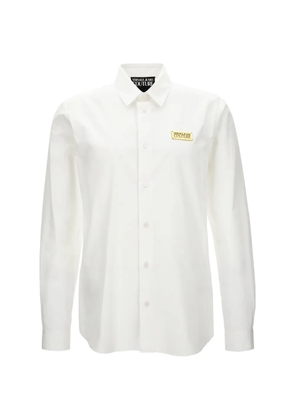 Versace Jeans Couture logo patch shirt - White