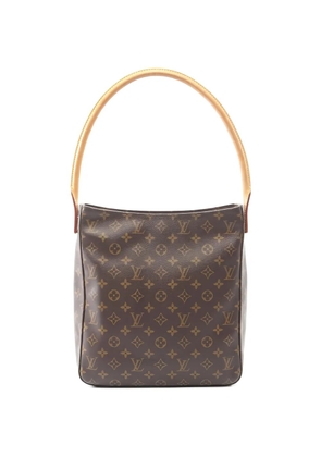Louis Vuitton Pre-Owned 2002 Looping GM Monogram shoulder bag - Brown