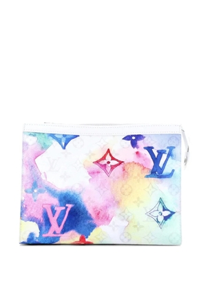 Louis Vuitton Pre-Owned Pochette Voyage Limited Edition Monogram Watercolor Canvas MM clutch bag - Multicolour