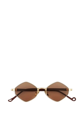 Eyepetizer Medina geometric-shape sunglasses - Gold