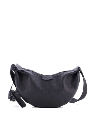 Louis Vuitton Pre-Owned Hamac Handbag Monogram Shadow Leather PM hobo bag - Black