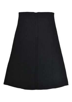 Rick Owens ribbed scarf - Black