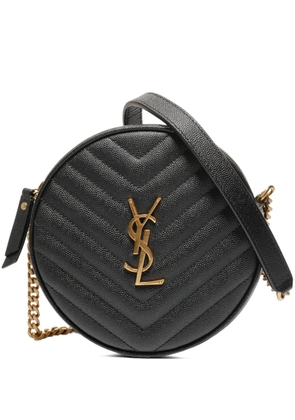 Saint Laurent Pre-Owned 2015-2025 leather cross body bag - Black