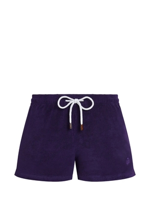 Vilebrequin terry elasticated shorts - Purple