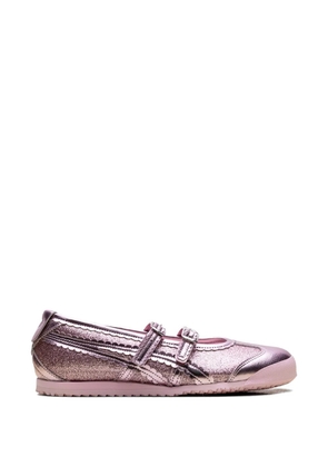 Onitsuka Tiger Mexico 66 glitter buckle sneakers - Pink
