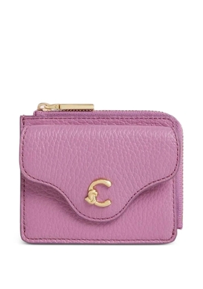 Coccinelle C-Me logo cardholder - Purple