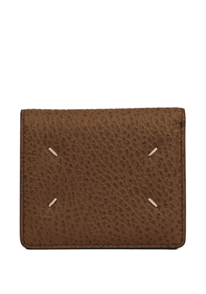 Maison Margiela leather wallet - Brown