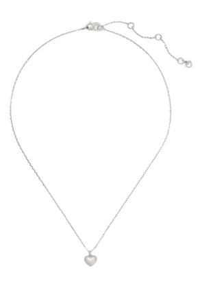 Kate Spade heart pendant - Silver