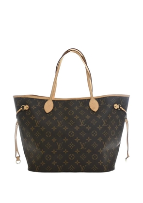 Louis Vuitton Pre-Owned 2010 Monogram Neverfull MM tote bag - Brown