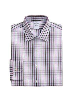 Brooks Brothers check-print shirt - Blue