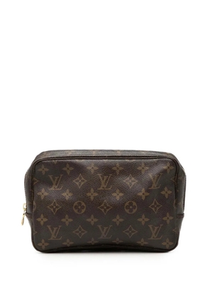 Louis Vuitton Pre-Owned 1986 Monogram Trousse Toilette 23 clutch bag - Brown