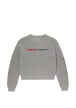 Vale ribbed knit pullover - Grey