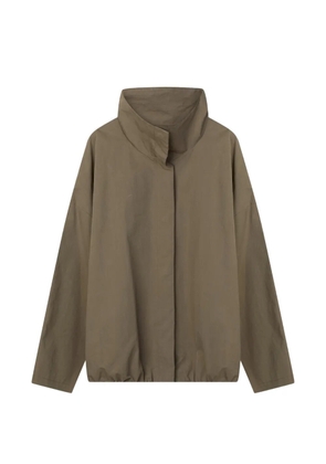 Stylein Sarou funnel-neck jacket - Green