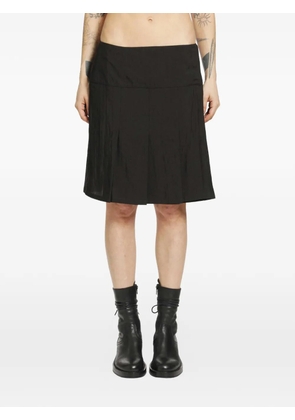 OUR LEGACY girdle skirt - Black