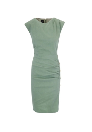 PINKO ruched midi dress - Green