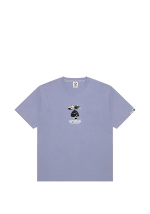 AAPE BY *A BATHING APE® ape universe graphic T-shirt - Purple