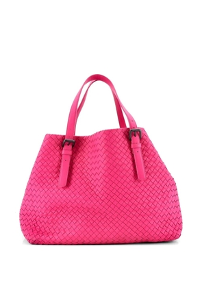 Bottega Veneta Pre-Owned A-Shape Intrecciato Nappa Large tote bag - Pink