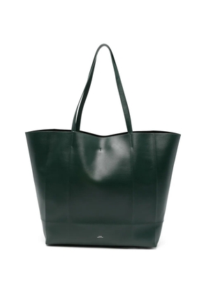 TOTEME roam leather tote - Green